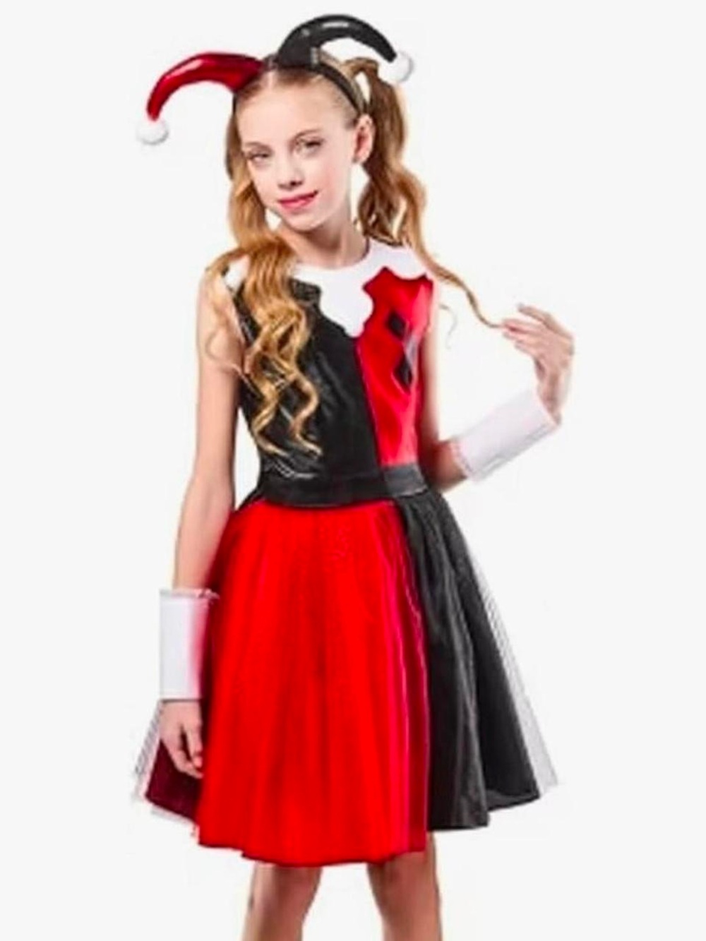 DC Harley Quinn Costume Girls Small NEW